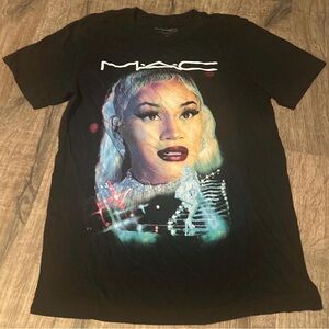 MAC Cosmetics Black Cotton Tee